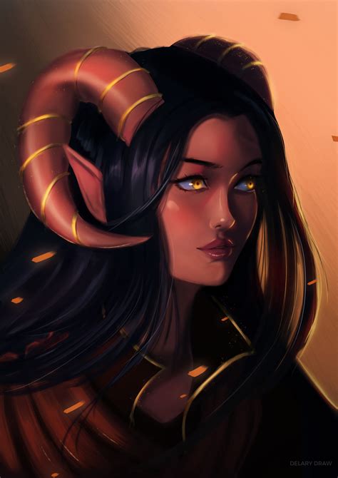 feral tiefling|Iba pa.